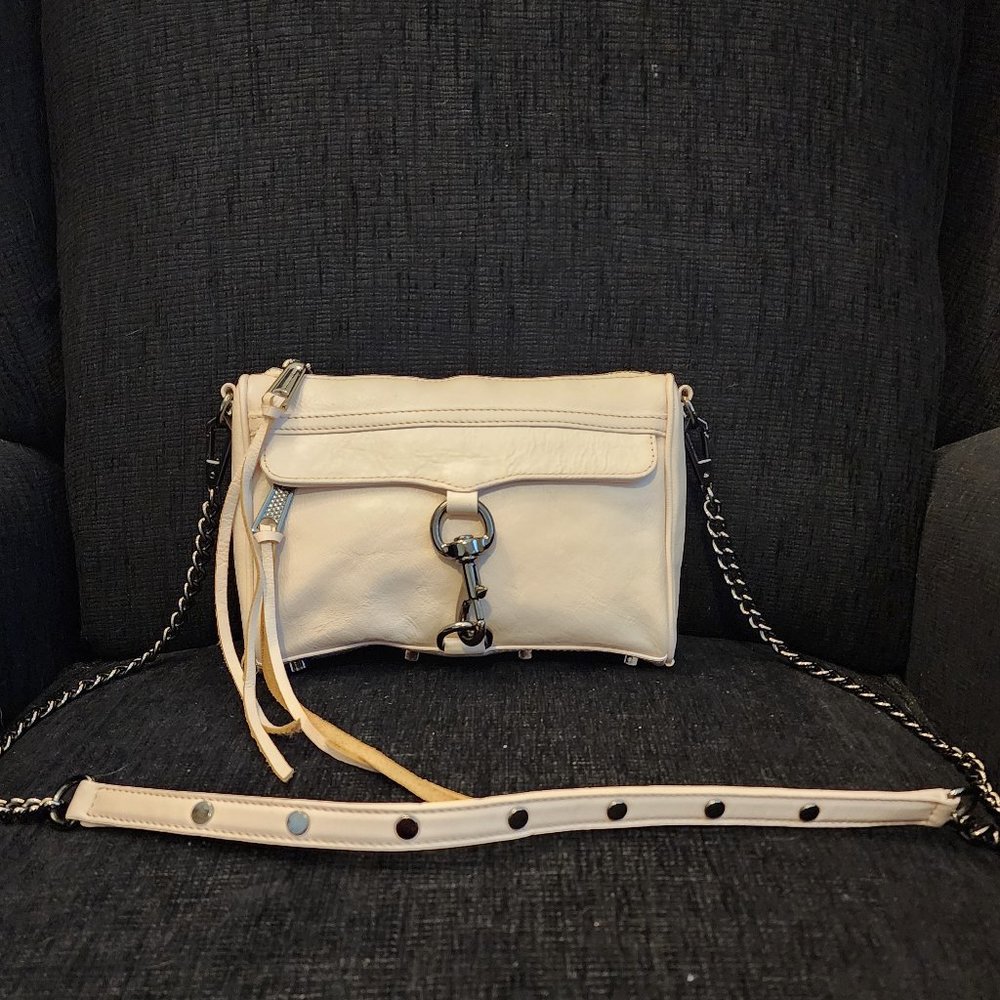 Rebecca Minkoff Mini MAC Soft Pink Leather Crossbody